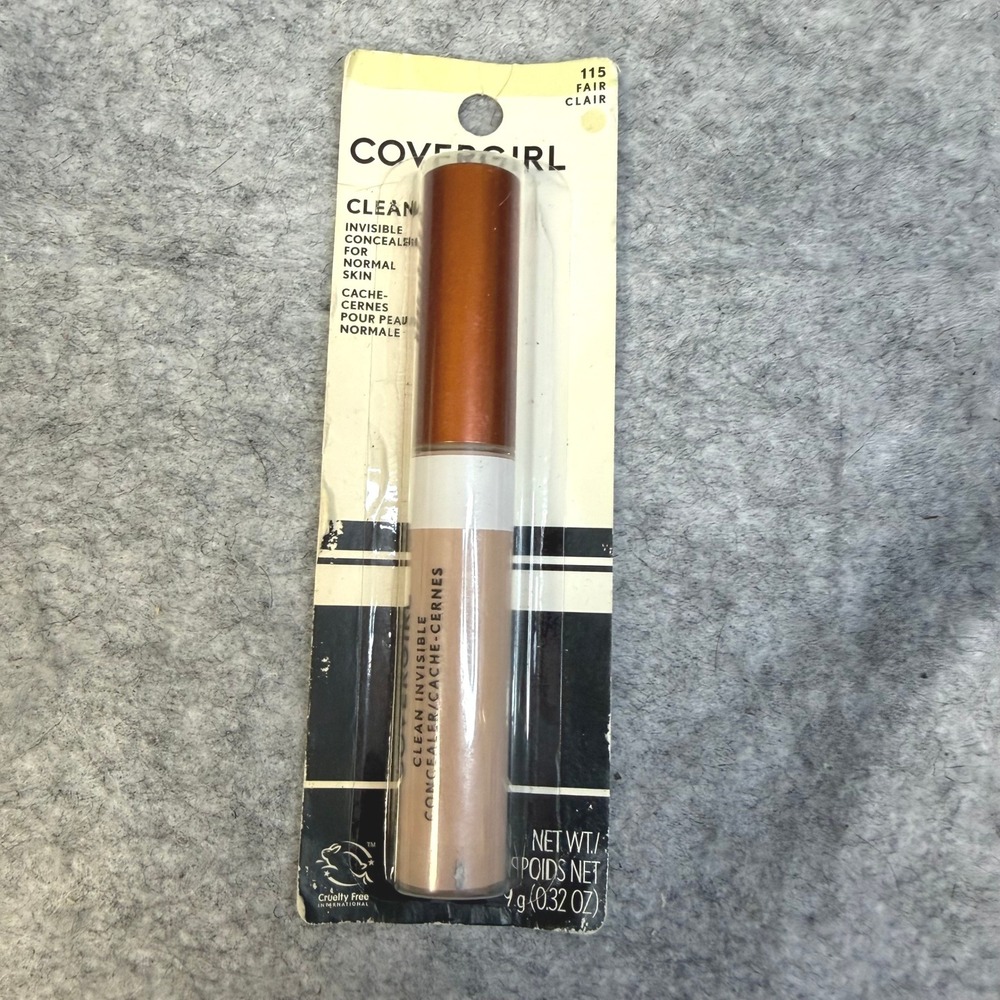 Covergirl Clean Invisible Concealer 115 Fair Clair 0.32 oz New NIP